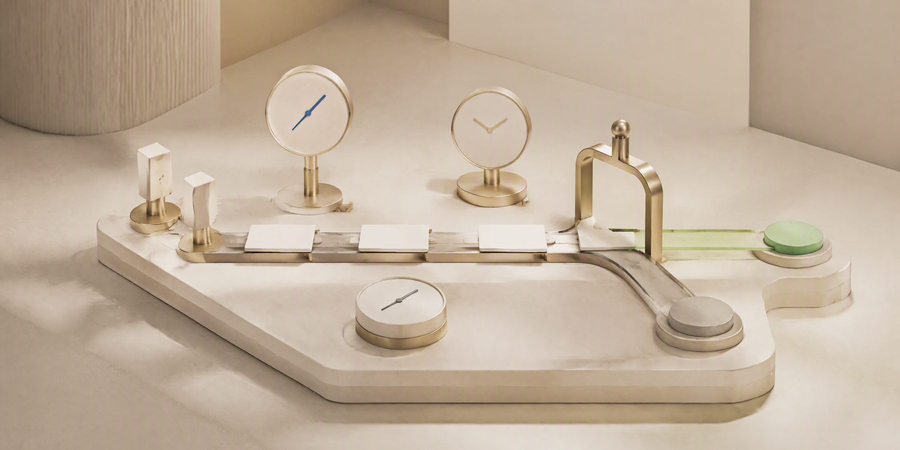 A legal automation pilot moving through baseline, tolerance and scale measurement gates.